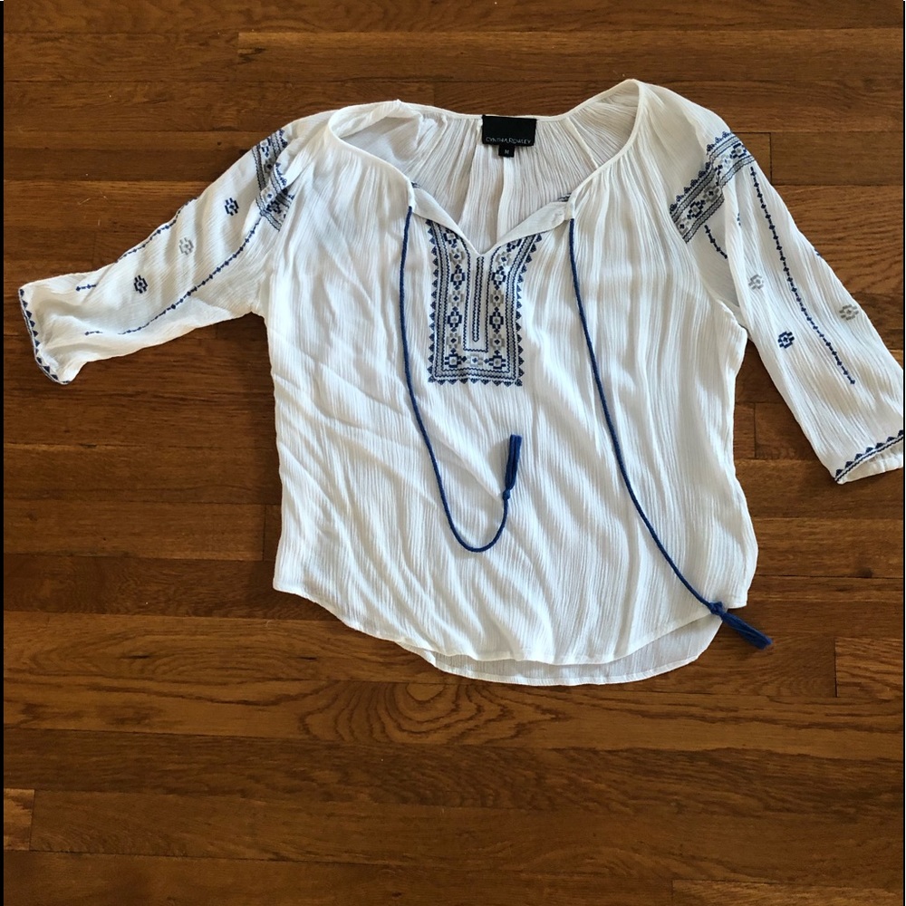 Cynthia Rowley Boho top